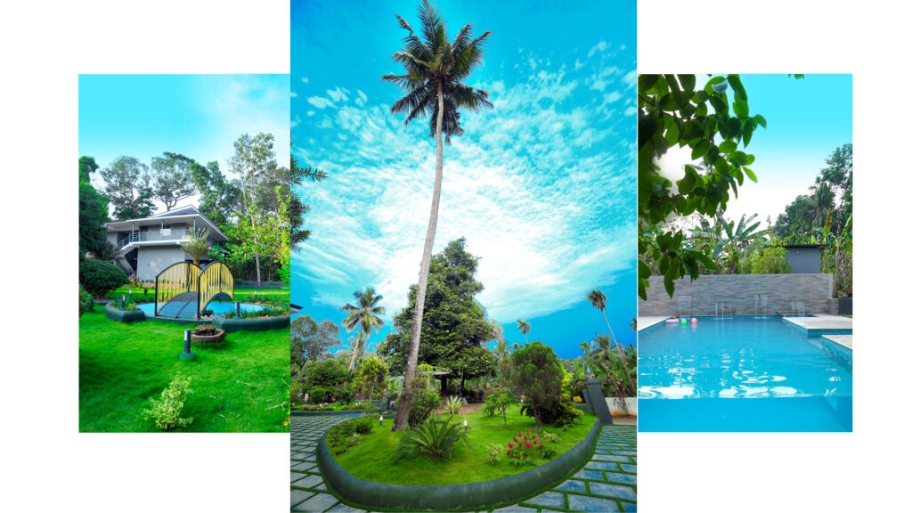 Farm house Resort in Kottayam, Kerala | Farm house with swimming pool in Kottayam, Kerala